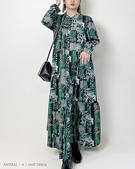 パーリーゲイツ　花柄　ボタニカル柄　ワンピース パーリーゲイツ 花柄 ボタニカル柄 ワンピース